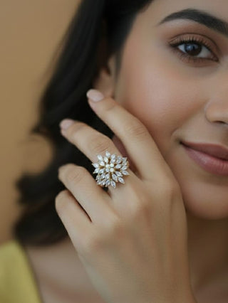 Zevarly Aliza gleaming AD Ring