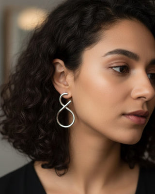 Zevarly Serah Shine Statement Earrings