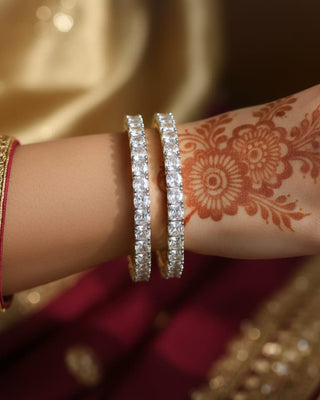 Zevarly Hanisha Stackables Bangles