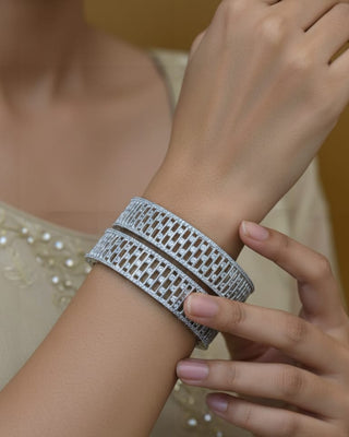 Zevarly Damini AD Bangles
