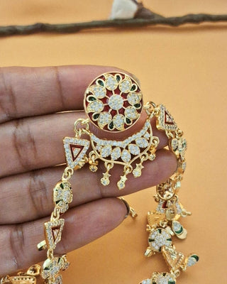 Zevarly Anjali Rajasthani Meenakaari Matha Patti