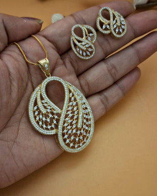 Zevarly Mishka Exclusive Pendant Set