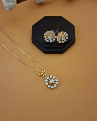 Zevarly Amyra Rustic Pendant Set