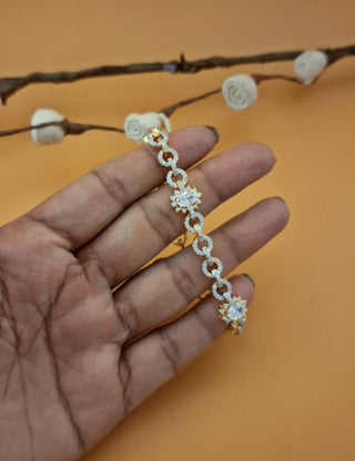 Zevarly Megha Lustrous AD Bracelet