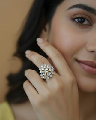 Zevarly Aliza gleaming AD Ring