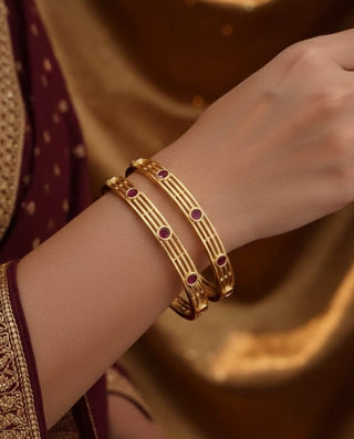 Zevarly Shubha AD Bangles