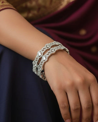 Zevarly Falguni AD Bangles