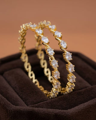 Zevarly Livi American Diamond Bangles