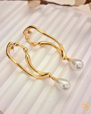 Zevarly Kiara Shine Drop Earrings