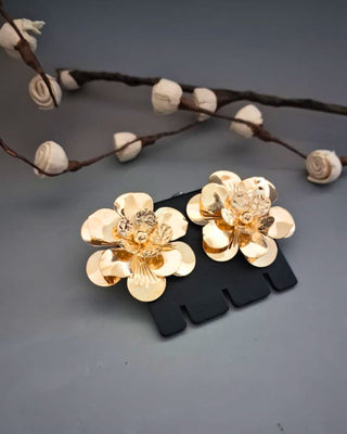 Zevarly Krisha Floral Earrings