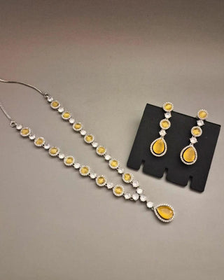 Zevarly Poornima Pernia Popup Designer Necklace Set