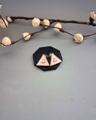 Zevarly Suhani Aura Geomatric Earrings