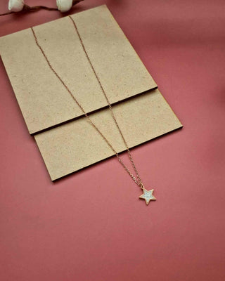 Zevarly Bhavya Rose Gold-Plated Anti Tarnish Pendant Card Board Background