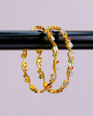 Biniana Fashionable AD Bangles - Zevarly