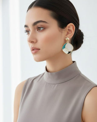 Zevarly Divyani Gleam Earrings