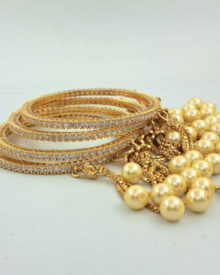 Zevarly Gargi AD Bangles