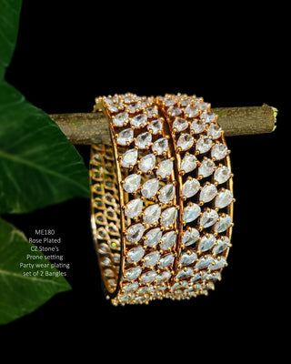 Zevarly Grand AD Bangles Set