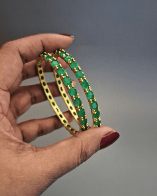 Zevarly Jivikia American Diamond Bangles