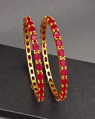 Zevarly Jivikia American Diamond Bangles 1