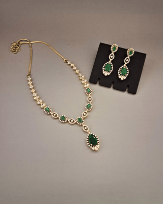 Zevarly Juhi Ganga Jamuna Necklace Set