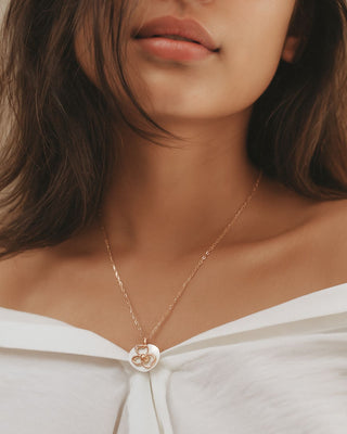 Zevarly Kashika Gold Plated Anti Tarnish Pendant