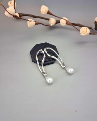 Zevarly Kiara Shine Drop Earrings