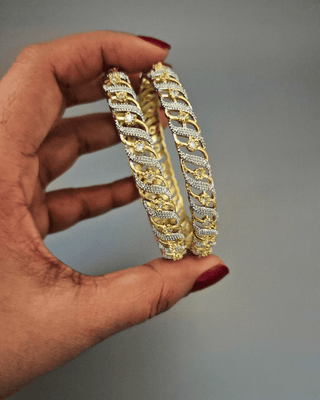 Zevarly Kolavari American Diamond Bangles