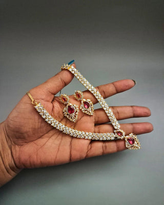 Zevarly Kriti Mesmerizing Necklace Set