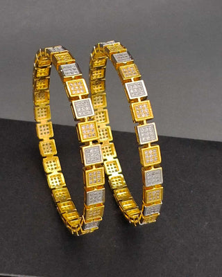 Zevarly Lekisha Cubic Zirconia Bangles