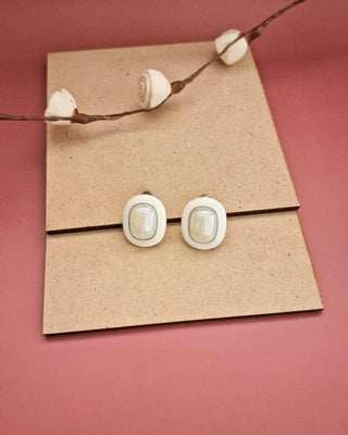 Zevarly Maira Polki Stud Earrings