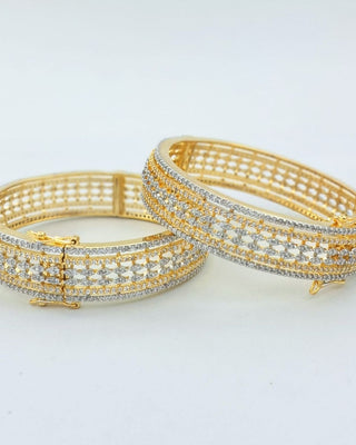 Zevarly Nitya AD Bangles