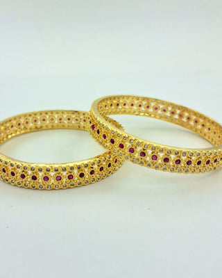 Zevarly Ojasvi AD Bangles