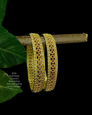 Zevarly Ojasvi AD Bangles