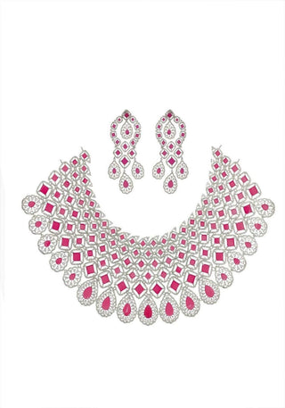 Zevarly Padma Ad Necklace Set 2