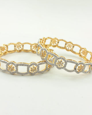 Zevarly Riddhi AD Bangles