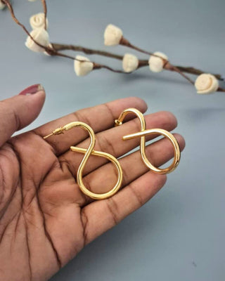 Zevarly Serah Shine Statement Earrings