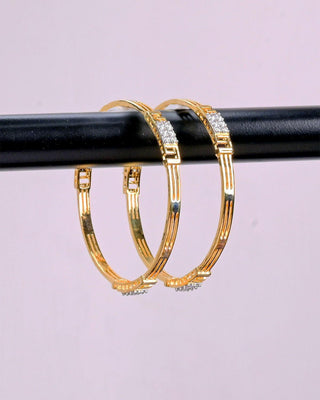 Zevarly Shivina Cubic Zircon Bangles 4