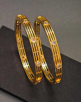 Zevarly Shubha AD Bangles 1