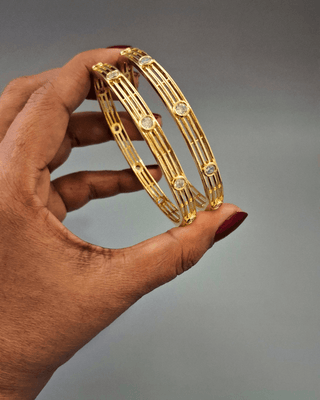 Zevarly Shubha AD Bangles 2