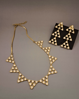 Zevarly Tarika Ad Necklace Set