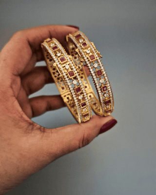 Zevarly Tisha Openable Ad Bangles