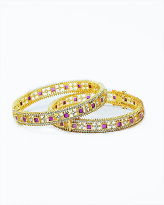 Zevarly Tisha Openable Ad Bangles 5