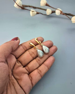 Zevarly Zara Spark Hoop Earrings