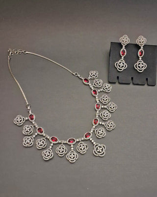 Zevarly Anvika Kundan Necklace Set