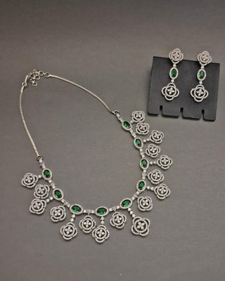 Zevarly Anvika Kundan Necklace Set