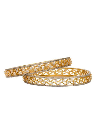 Zevarly Divya Designer Dazzling Bangle Set