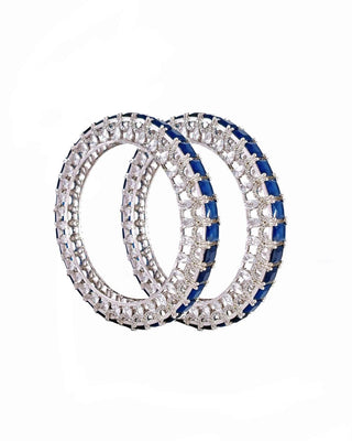 Ananya Sapphire Designer Bangle - Zevarly