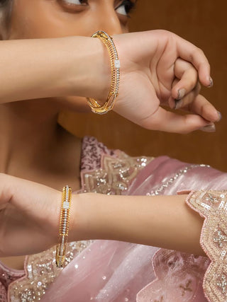 Zevarly Aaradhya Gem Bangles