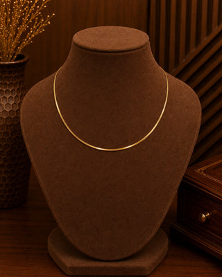 Zevarly Parveeta Anti Tarnish 18 karat Chain - Zevarly