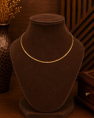 Zevarly Ishanvi Thick Anti Tarnish 18 karat Chain - Zevarly